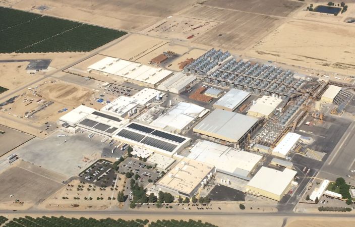 Pistachio Hulling Facility